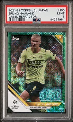 2021-22 Topps Uefa Champions League Japan Edition 100 Erling